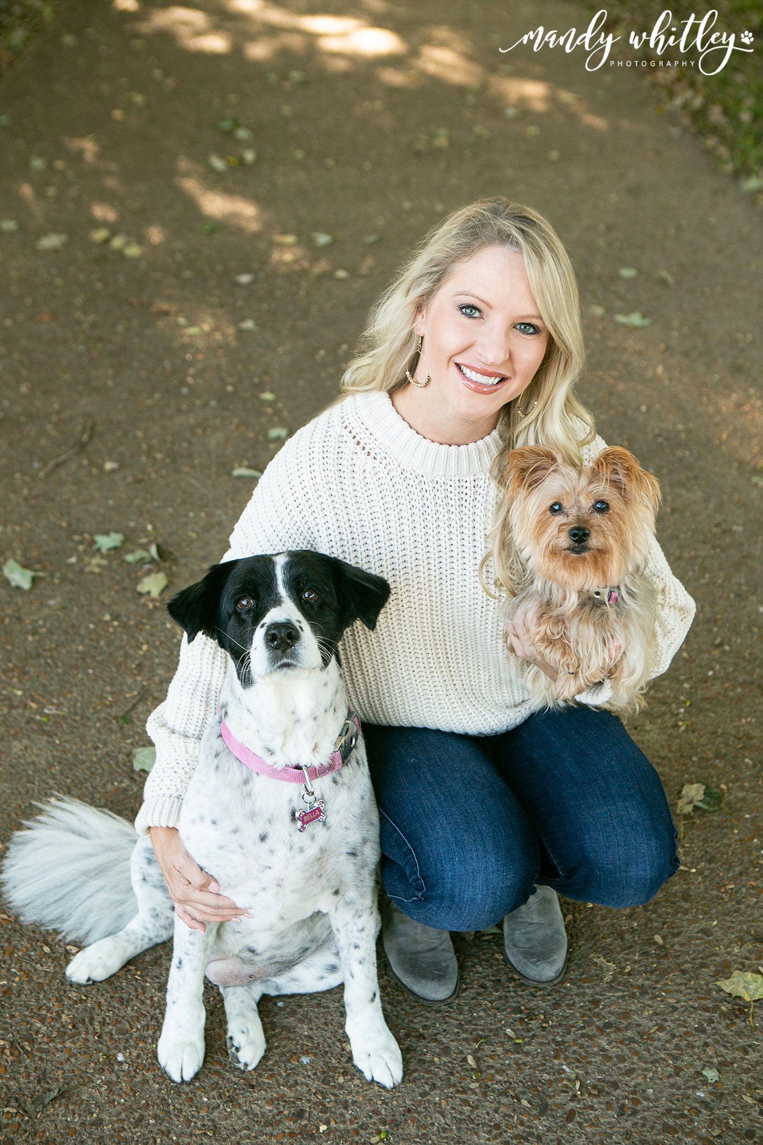 Courtney with Macy Bella Nashville Dog Photography Nashville Dog Photographer Mandy Whitley Photography